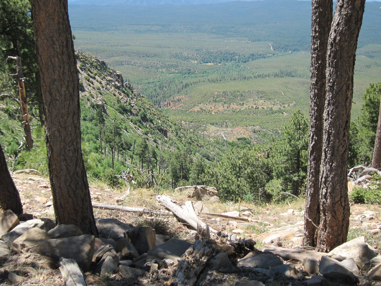 I believe one of the places we looked down on was Young AZ, once known as Pleasant Valley. ...